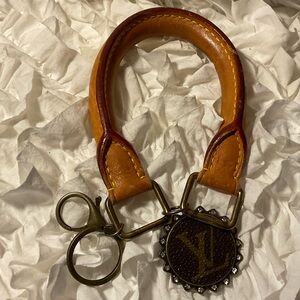 LV - Wristlet leather Keychain